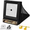 ADCSHOP Set Bersagli Airsoft con Rete - 2 Modalità + 100 Bersagli 17x17 cm