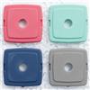 TaimeiMao 4pcs Piccoli Fresco Batterie, Elementi Refrigeranti, Tavolette di Ghiaccio per Borsa Frigo, 240 ml l'uno, ca. 13,5 x 12,5 x 1,5 cm, per Borsa Termica o Borsa Frigo, Grande Qualità Refrigerante