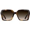 Calvin Klein Jeans Women's Sunglasses CKJ26602S - Havana with Gradient Brown Lens