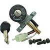 One by camamoto Kit Serrature Completo Blocchetto Chiavi avviamento (cod 77208231 Compatibile con malaguti Phantom f12 RST Euro 1 / Euro 2 / Crosser 50 | RIF. Orig. 09002800)