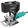 Stanew Fresatrice Orizzontale STANEW,220-240V, 900W,11000RPM con sacchetto antipolvere e chiave