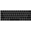 MiNGFi Copritastiera Silicone italiano per MacBook Pro 13 A1706/A1989/A2159 (2016-2020), Pro 15 A1707/A1990 (2016-2019) US/ANSI - Nero
