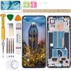 Gadget Troops Kit di ricambio per display LCD (senza impronte digitali) per OnePlus Nord 2 5G DN2101, DN2103 (nero)