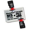 CABLEPELADO Adattatore Micro SD Memory Stick PRO Duo, doppio slot