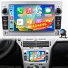 LORPHEIR 4+64GB Autoradio Android da 7 Pollici per Opel Corsa Astra Zafira Meriva Vivaro Combo Tigra TwinTop, CarPlay Wireless e Android Auto, Touchscreen IPS, GPS, BT 5.0, 5G/WiFi + Telecamera di Retromarcia