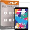 REY Pack 2X Pellicola salvaschermo per UMIDIGI G1 Tab Mini 8, Vetro temperato, di qualità Premium