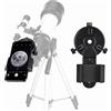 SOLOMARK Adattatore per telefono cellulare - Supporto per adattatore fotografico Funziona con binocoli, cannocchiali, cannocchiali, telescopio, per iPhone, Samsung, HTC, LG e altro