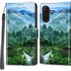 Haninsuze Cover per Samsung Galaxy A18 / A17 / A26 5G, Portafoglio PU Pelle, Foresta | Interno TPU Antiurto, Anti-Graffio, Fessura per Schede, Supporto Stand, Design Libro, Flip