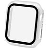 OcioDual Protezione in PE con VetroTemperato Compatibile con Watch 4/5/6 e SE Bianco