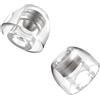 AZLA Mithryl IEM - Auricolari Cablati Con Nucleo In Acciaio Inox Chirurgico Per Monitor HiFi, Punte Di Ricambio Per Ugelli Da 4,5 Mm A 6 Mm (Taglia M - 1 Paio, Taglia ML - 1 Paio), Colore Trasparente