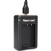 Newmowa Doppio Caricatore Rapido per Sony NP-BX1 / M8, NP-BY1 e Sony Cyber-shot DSC-RX100, DSC-RX100 II, DSC-RX100M II, DSC-RX100 III, DSC-RX100 IV, DSC-RX100 V, DSC-RX100 VII, HDR -CX405