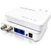 Generic KiweeBroadband Adattatore MoCA 2.5 con 2 porte 2.5GE - Adattatore Ethernet su cavo coassiale (Modello: KB-M3-02) (Set da 2)