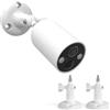 HOLACA Supporto da parete compatibile con TP-Link Tapo C425/C460 (KIT) (fotocamera non inclusa), 2 pezzi, bianco