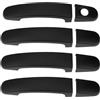 Briny River 4 coprimaniglie per auto Dor FR12-DHC-BK compatibili con Ford Ranger 2012-2022, neri