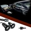 FOLGEMIR Luce per portiera auto, LED benvenuto proiettore, luce fantasma ombra logo, luce di benvenuto Ghost Shadow, DC 12V, universale per tutte le auto (Logo 072 - Punisher)