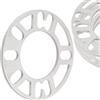 JINGLING Distanziali universali per ruote da 5 mm per la maggior parte dei bulloni PCD da 98 a 127 per ruote a 4 alette e 5 a 127 4x98 4x100 5x100 5x108 5x110 5x120 Adattatori per mozzo ruota 2 pezzi
