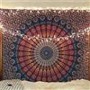 RAJRANG Arazzo mandala - regina 229 X 213 cm (Blu) - arazzo hippie da parete bohémien indiano, telo mare, lenzuolo arte da parete per la decorazione di hame