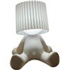 Honfitat Piccola Lampada da Scrivania per Ragazzo Timido per Amici Regalo Divertente Decorazione per la Casa Ornamenti Luce Notturna da Comodino (Bianco)