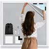 Edonkvi Tende Oscuranti per Interni, 200x148cm Tenda Oscurante Con Velcro, Portatile Telo Oscurante Finestra Esterno, Tessuto Termico Isolante Caldo per Vetri Lucernario Tetto, Camera da Letto
