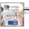 CABBEL Cornice 40x40 cm, Rovere scuro, Robusta Cornice in Legno MDF, plexiglass infrangibile, da Appendere, Ideale