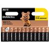 Duracell 5000394117518 - Batterie alcaline AA da 1,5 V, 1,5 V, batterie alcaline, AA, alcaline, cilindriche, 1,5 V, 12 pezzi