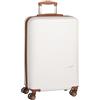 travelite valigia rigida a 4 ruote media 65 litri, serie bagagli BALI: Trolley rigido in ABS con chiusura a combinazione TSA, 67 cm