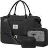 LOVEVOOK Borsone da Viaggio Donna Borsa Palestra Donna Bagaglio a Mano Easyjet Cabin Bag Weekend Travel Duffel Gym Bag con Organizer Valigia Grande Borsa Parto Ospedale Mamma Nascita per Aereo Fitness