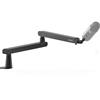 IXTECH Braccio Microfono Asta Microfono Scrivania Regolabile Supporto Microfono da Tavolo Blue Yeti Rode Shure Sm7b Hyperx Quadcast Supporto Pieghevole Girevole per Gaming Streaming Podcasting LIZARD