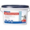 Baufan Pittura Anti-Muffa 2,5 L | Ideale per Cucine, Bagni e Ambienti Umidi | Alta Copertura | Resistente allo Sfregamento | BAuA n. 117334