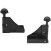 MICEL - 92138 - Set di 2 ganci per zanzariera in nylon, finitura nera, 52,5 x 30 x 60 mm