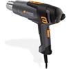 Steinel Pistola termica HM 1920 E, 2000 W, 80-600°C, pistola ad aria calda con riscaldamento in ceramica, per termoretrazione, filmatura e saldatura di materie plastiche