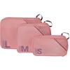 American Tourister Set di Cubi da Viaggio 3 Pezzi - Organizer pr Valigia pr Vacanze, Organizer pr Bagaglio pr Valigia, Bagaglio a Mano e Zaino, Viola/Rosa