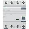 Siemens 5SV - Interruttore differenziale clase-ac 4 poli 63 A 300 mA 70 mm