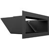 KRATKI griglia di ventilazione AIR LUFT/9/20/45S/C 9 x 20 x 12,65 cm nero | LUFT/9/20/45S/C Camino, Nero; Peso 0.8 kg