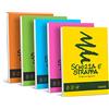 Favini A200704 Schizza e Strappa Favini, 21x29.7 cm, 55 g/Mq, 150 Fogli, colore assortiti