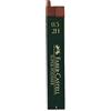 Faber-Castell 120512 2H nero Mina - Mine (2H, Nero, 0,5 mm, scatola, 12 pezzo (S))