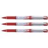 Pilot - Set di 3 penne roller V-Ball Grip - 05 inchiostro liquido PTE sottile rosso