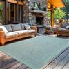 Carpetsale24 Tappeto Interno Esterno Terrazza Balcone Cucina Look Sisal Tessitura Piatta Impermeabile Tinta Unita, Dimensioni: 160x230 cm