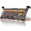 GravaStar Tastiera meccanica senza fili GravaStar Mercury K1 Pro, Gaming ANSI US, 2,4 GHz e Bluetooth, CyberFlare