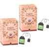 English Tea Shop® | Tisana Felicità | Infuso Biologico Senza Caffeina - 2 x 20 Filtri (60 Gr) | Tisana Arancia Zenzero Cannella