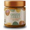 Girgeos Composta Artigianale di Fichi d'India e Mela Cotogna - Girgeos Ambra - 220g - Altissima Concentrazione di Frutta (180g su 100g) - Naturalmente Senza Glutine e Senza Lattosio - 100% Vegetale