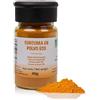 FRISAFRAN | Curcuma in polvere BIO 40g | Digestivo | naturale | Polvere radice di curcuma | macinata | cibo bio | integratore | Curcuma-pura | senza additivi | Origine India