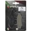 Brenta Pastiglie Freno Organiche Moto per X 125 Evo, X9 125 Evolution, X 250Evo