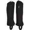 HKM, Ghette da Equitazione, Imitazione del Nabuk, con Inserto Elastico, per Bambini e Adulti, Uomo, 557937, Nero, S-36