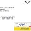 Safe Group XGAGHB - Lame Per Sgorbie N0 (90 Pezzi) - Acciaio Inossidabile - Curvo - Martello - Attrezzo - Chisel