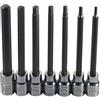 ATD Tools 13787 - Set di chiavi a bussola esagonali, extra lunghe, 7 pezzi