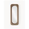 Westwing Collection Specchio da parete con cornice in velluto Zola