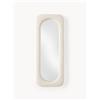 Westwing Collection Specchio da parete con cornice in velluto Zola