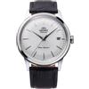 Orient Orologio Automatico ORIENT BAMBINO CLASSIC RA-AC0M03S30B Pelle Nero Bianco