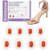 Kimihome Retro cuscinetti metatarsali donna - Kimihome 2 paia cuscinetti per scarpe a doppia durezza, supporto plantare - Cuscinetti per l'avampiede per il neuroma di Morton